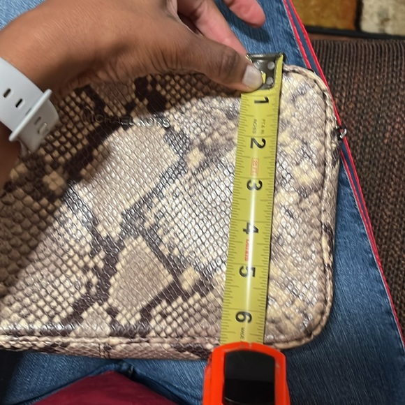 Michael Kors Snake Embossed Crossbody Bag - Picture 10 of 15